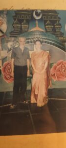 Alida Carloni y Vicente Ferrer